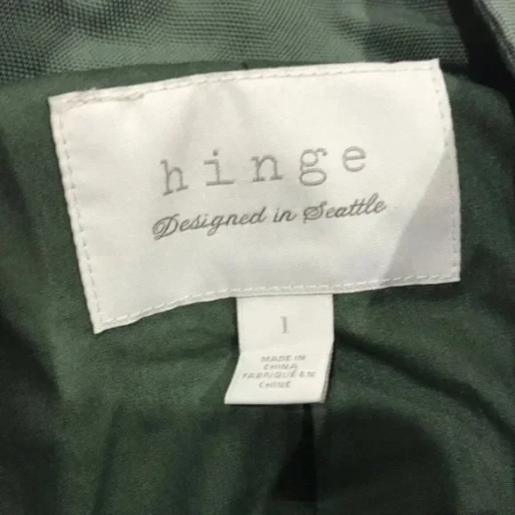 HINGE Ruffle Utility Jacket - Picture 4 of 7